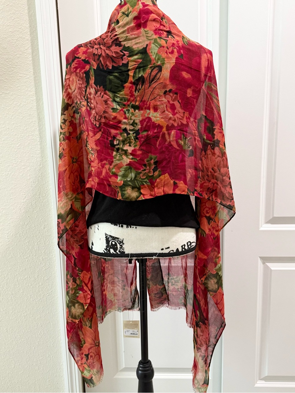Patricia Nash Floral Scarf - Picture 3 of 5